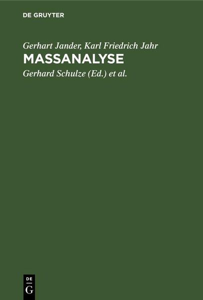 Produktbild: Ma&szlig;analyse
