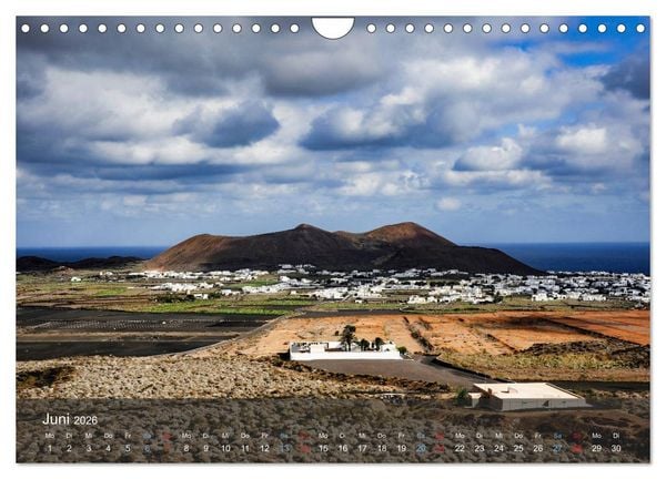Produktbild: Lanzarote - Trauminsel vor Afrika (Wandkalender 2026 DIN A4 quer), CALVENDO Monatskalender