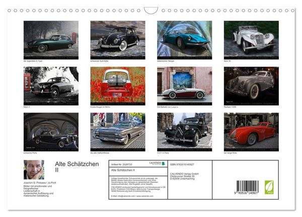 Produktbild: Alte Sch&auml;tzchen II (Wandkalender 2026 DIN A3 quer), CALVENDO Monatskalender