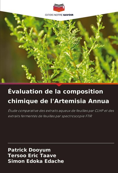 Produktbild: &Eacute;valuation de la composition chimique de l'Artemisia Annua
