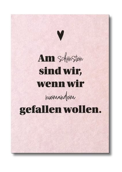 Produktbild: KEITCARDS Postkarten Selflove, Achtsamkeit Gru&szlig;karten im Set, 6 Karten