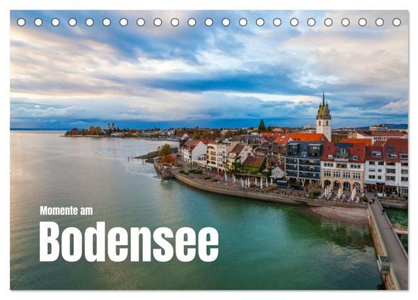 Produktbild: Momente am Bodensee (Tischkalender 2026 DIN A5 quer), CALVENDO Monatskalender