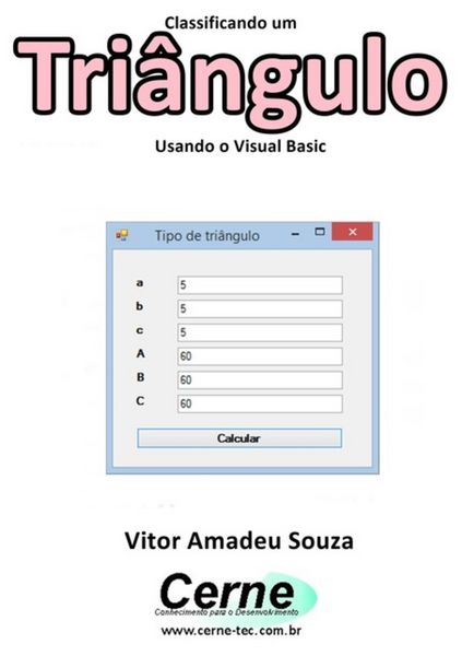 Produktbild: Classificando Um Tri&acirc;ngulo Usando O Visual Basic