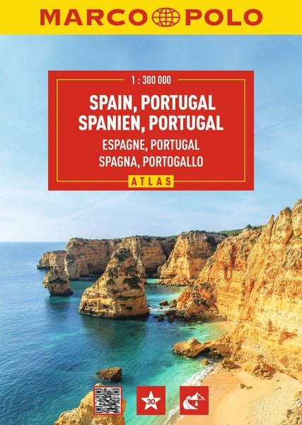 Produktbild: MARCO POLO Reiseatlas Spanien, Portugal 1:300.000