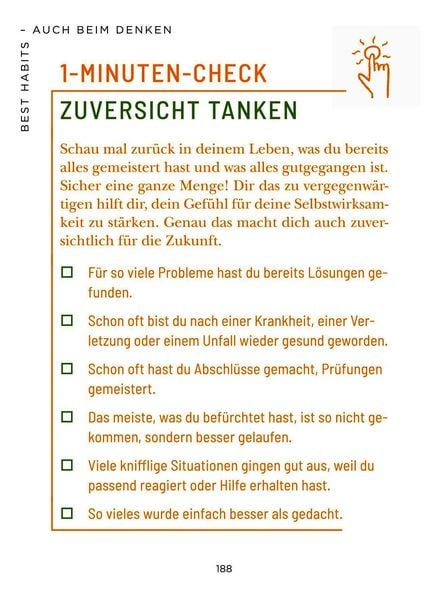 Produktbild: Die 1-Minuten-Strategie gegen Overthinking