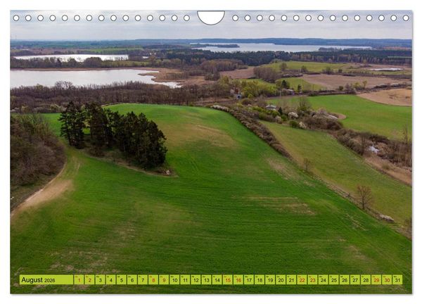 Produktbild: Schorfheide von oben (Wandkalender 2026 DIN A4 quer), CALVENDO Monatskalender