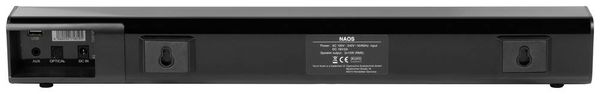 Produktbild: Vyrve Audio NAOS Soundbar Schwarz Bluetooth&reg;, USB, Wandbefestigung