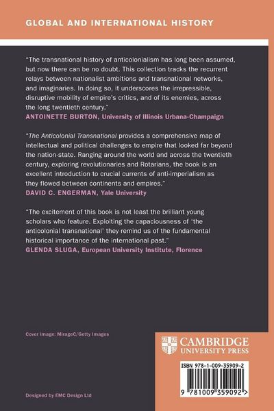Produktbild: The Anticolonial Transnational