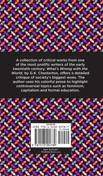 Produktbild: What's Wrong with the World