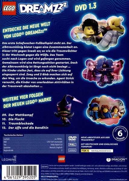 Produktbild: LEGO DreamZzz - DVD 1.3