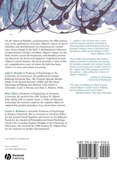 Produktbild: On the Nature of Prejudice