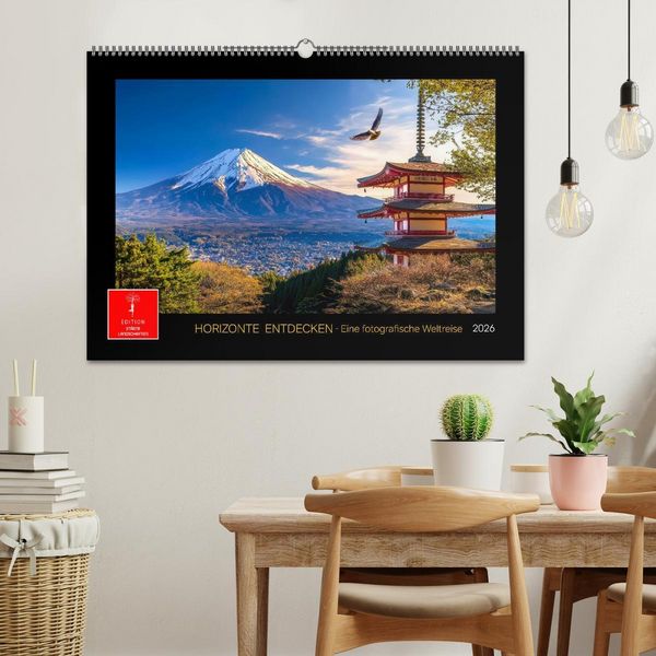 Produktbild: Horizonte entdecken - eine fotografische Weltreise (Wandkalender 2026 DIN A2 quer), CALVENDO Monatskalender