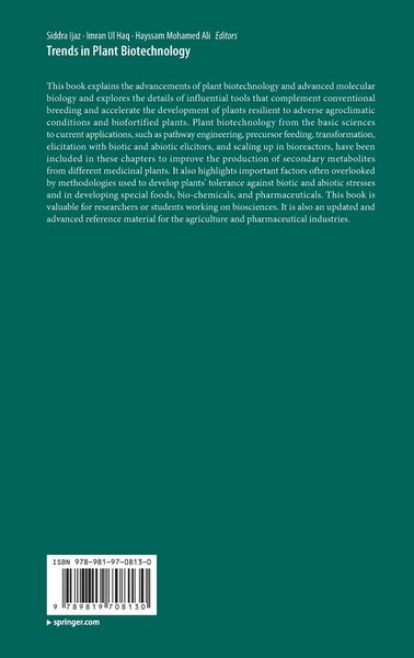 Produktbild: Trends in Plant Biotechnology