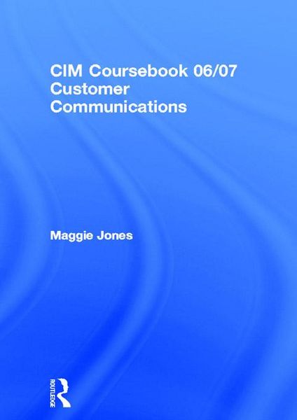 Produktbild: CIM Coursebook 06/07 Customer Communications