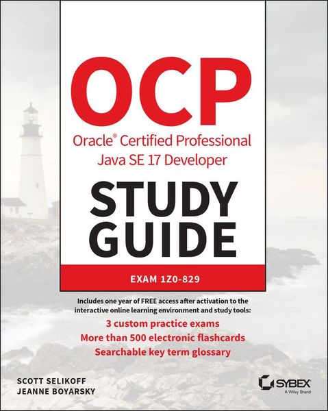 Produktbild: OCP Oracle Certified Professional Java SE 17 Developer Study Guide