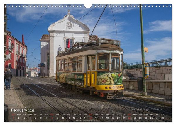 Produktbild: Magic Lisbon (Wall Calendar 2026 DIN A3 landscape), CALVENDO 12 Month Wall Calendar