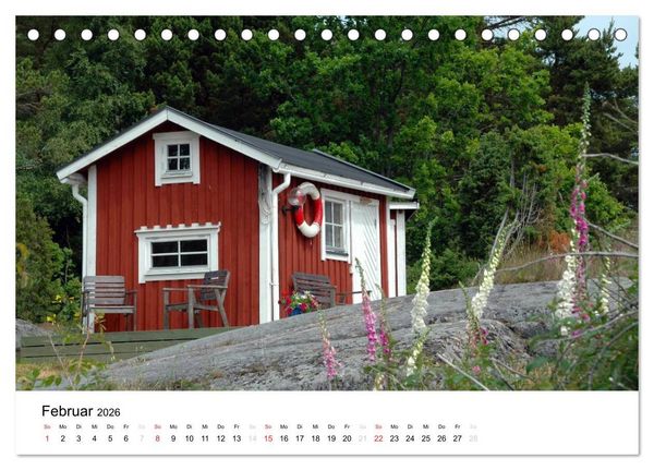 Produktbild: Wundervolles Schweden 2026 (Tischkalender 2026 DIN A5 quer), CALVENDO Monatskalender