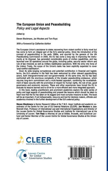 Produktbild: The European Union and Peacebuilding