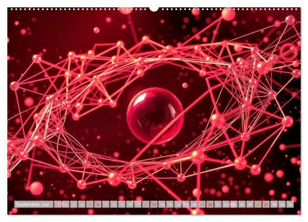 Produktbild: Quantenmechanik von Bits zu Qubits (hochwertiger Premium Wandkalender 2026 DIN A2 quer), Kunstdruck in Hochglanz