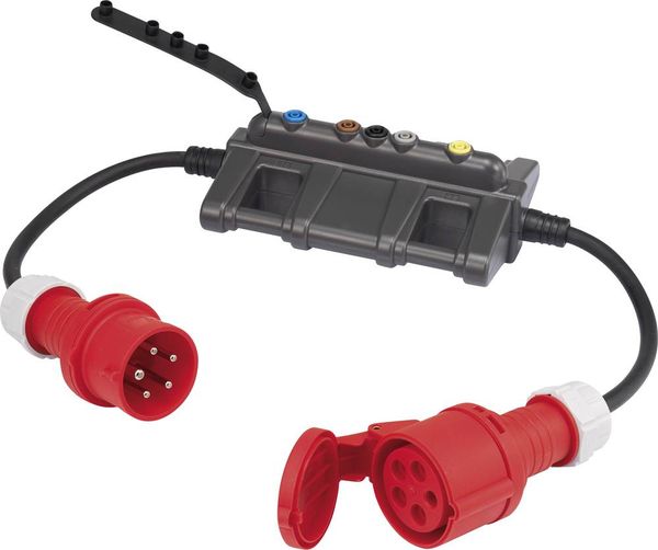 Produktbild: VOLTCRAFT DLA-3L 16 Messadapter CEE 16A - CEE 16A