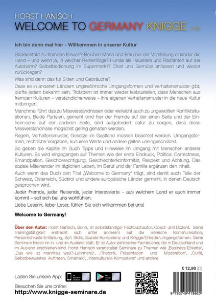 Produktbild: Welcome to Germany-Knigge 2100