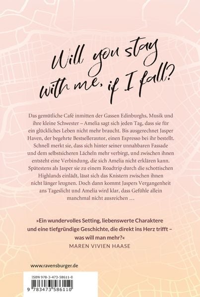 The Way We Fall - Edinburgh-Reihe, Band 1 (knisternde New-Adult-Romance mit absolutem Sehnsuchtssetting)