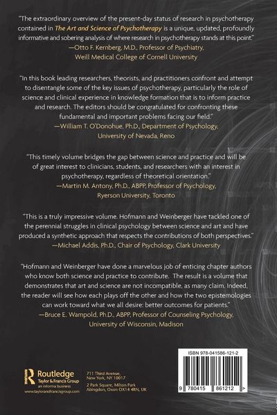 Produktbild: The Art and Science of Psychotherapy