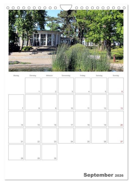Produktbild: Timmendorfer Strand (Wandkalender 2026 DIN A4 hoch), CALVENDO Monatskalender