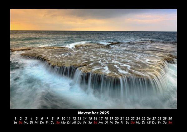 Produktbild: Wasserf&auml;lle 2025 Fotokalender DIN A3
