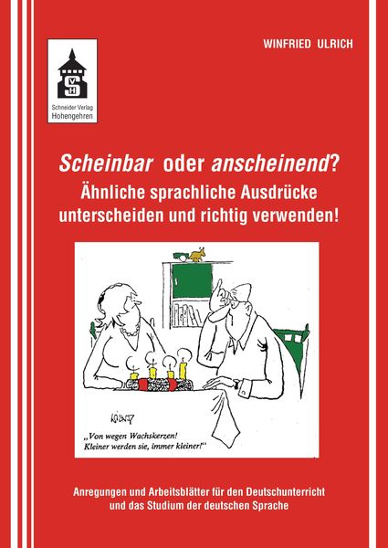 Produktbild: Scheinbar oder anscheinend?