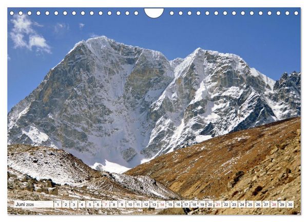 Produktbild: Traumtrekking in NEPAL (Wandkalender 2026 DIN A4 quer), CALVENDO Monatskalender