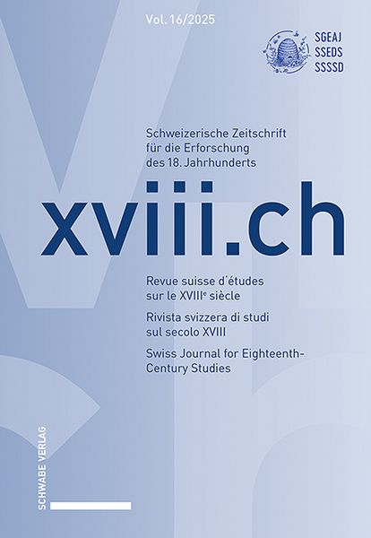 Produktbild: Xviii.ch, Vol. 16/2025