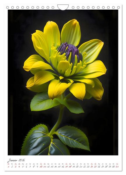 Produktbild: Flora Fantastica (Wandkalender 2026 DIN A4 hoch), CALVENDO Monatskalender