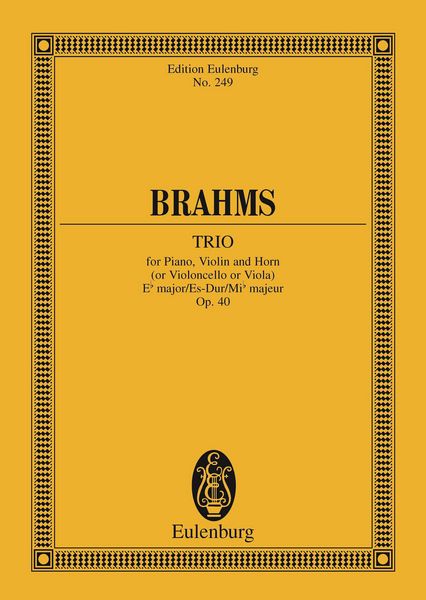 Produktbild: Trio Eb major