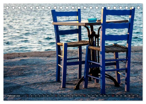Produktbild: Griechische Momente (Tischkalender 2026 DIN A5 quer), CALVENDO Monatskalender
