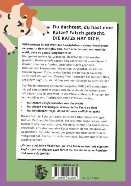 Produktbild: ICH WOHN HIER NUR! Die Wahrheit &uuml;ber das Leben mit Katze.