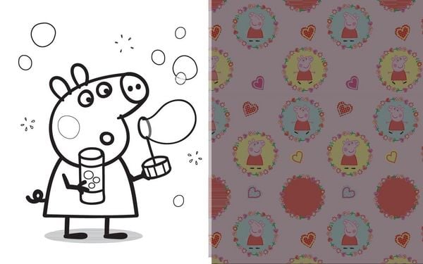 Produktbild: Peppa Pig Mein wutzig-tolles Kritzel-Kratzel-Buch