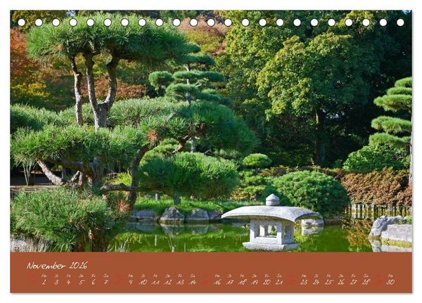 Produktbild: D&uuml;sseldorfer Nordpark (Tischkalender 2026 DIN A5 quer), CALVENDO Monatskalender