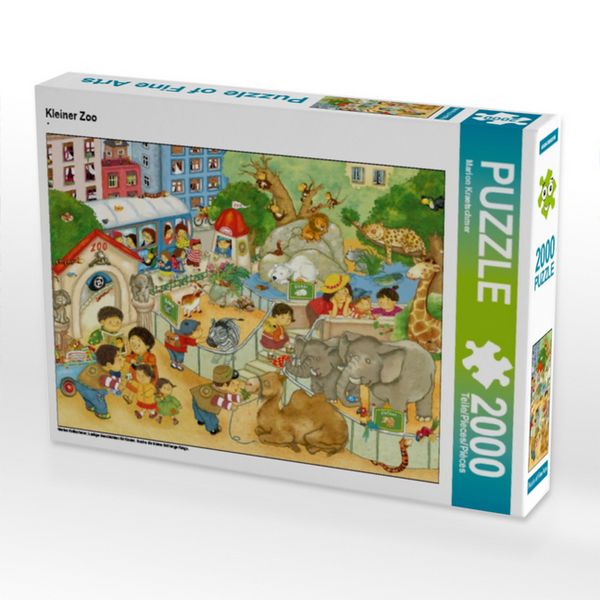 CALVENDO Puzzle Kleiner Zoo | 2000 Teile Lege-Größe 90x67cm Foto-Puzzle für glückliche Stunden