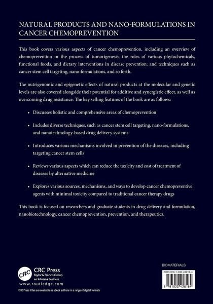 Produktbild: Natural Products and Nano-Formulations in Cancer Chemoprevention