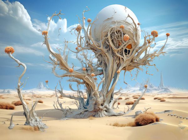 Produktbild: CALVENDO Puzzle Surrealismus trifft auf die W&uuml;ste | 2000 Teile Lege-Gr&ouml;&szlig;e 90x67cm Foto-Puzzle f&uuml;r gl&uuml;ckliche Stunden