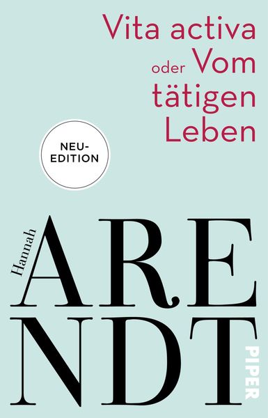 Produktbild: Vita activa oder Vom t&auml;tigen Leben