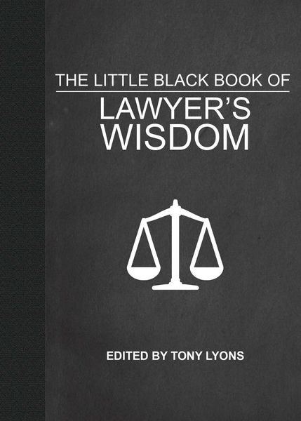 Produktbild: The Little Black Book of Lawyer's Wisdom
