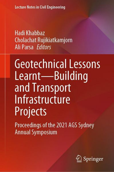 Produktbild: Geotechnical Lessons Learnt-Building and Transport Infrastructure Projects