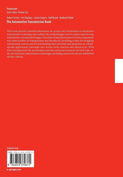 Produktbild: The Automotive Transmission Book