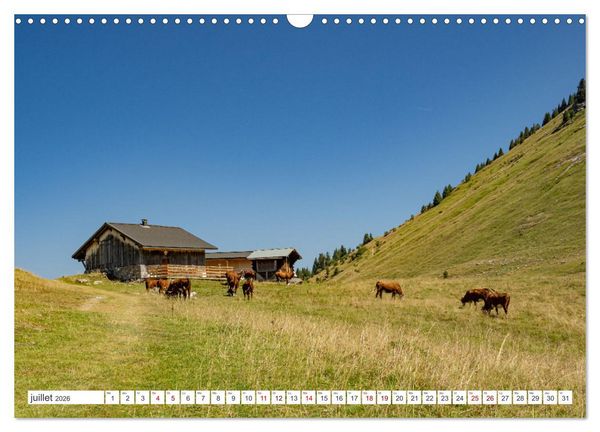 Produktbild: Les Portes du Soleil, Haute-Savoie (Calendrier mural 2026 DIN A3 vertical), CALVENDO calendrier mensuel