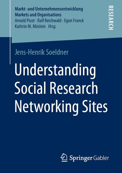 Produktbild: Understanding Social Research Networking Sites
