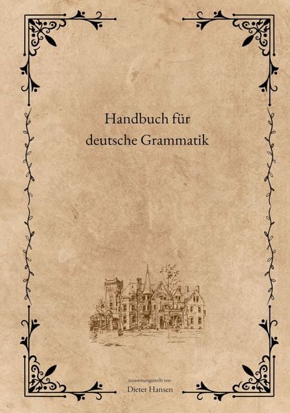 Produktbild: Handbuch f&uuml;r deutsche Grammatik