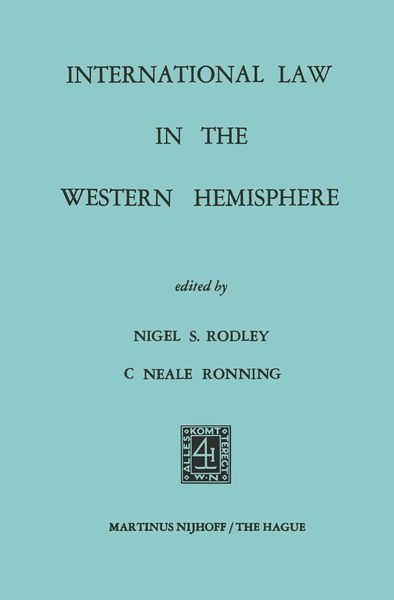 Produktbild: International Law in the Western Hemisphere