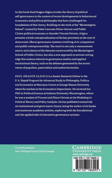 Produktbild: Public Entrepreneurship, Citizenship, and Self-Governance